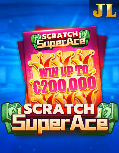Jili Scratch Super Ace - Arte do Jogo