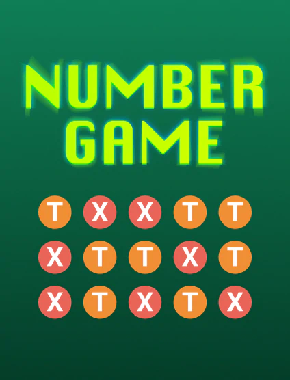 Techplay Number Game - Arte do Jogo